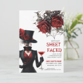シーツ・フェイスフローラ大人ハローウィンパーティ 招待状 (スタンド正面)