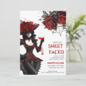 シーツ・フェイスフローラ大人ハローウィンパーティ 招待状 (スタンド正面)