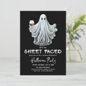 シーツ・フェイス大人ハローウィンパーティ 招待状 (スタンド正面)