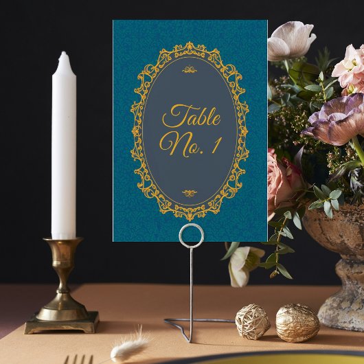 シーティンググエレガントラートレジェンシーコアリージェンシースタイル テーブルナンバー