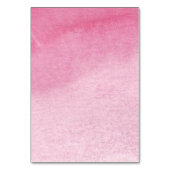 シーティングチャートスイートベビーガールピンクバルーン テーブルナンバー (裏面)