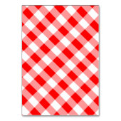 シーティングチャートBBQベビーカップル赤ちゃんシャワーテーマ テーブルナンバー (裏面)