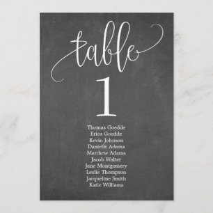 シーティングプランテーブルカードラブリー書道 招待状