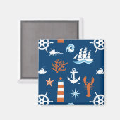 シーテーマパターン1 マグネット (正面/裏面)