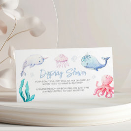 シーディスプレイシ航海のャワーの下で エンクロージャーカード