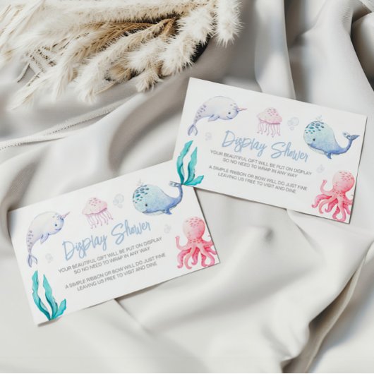 シーディスプレイシ航海のャワーの下で エンクロージャーカード