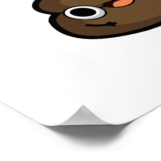 シートが発生おもしろいする紙 ポスター (角)