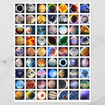 シートの外側スペースをコラージュするスクラップブック要素