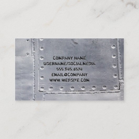 シートを一緒に巻き付ける 名刺 (裏面)