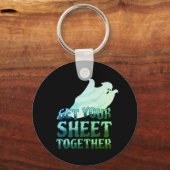 シートを揃える キーホルダー (正面)