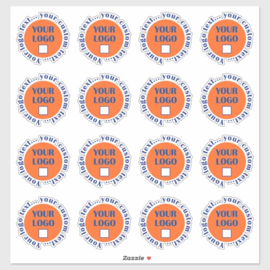 シートカスタム1枚につき16個のロゴシール シール (シート)