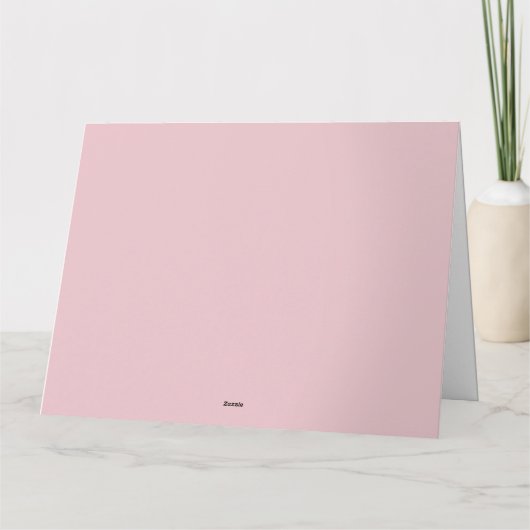 シートカード折り畳みグリーティングカード カード (裏面)