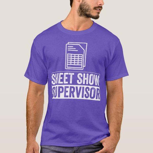シートショー監修者スプレッドシートギフト Tシャツ (正面)