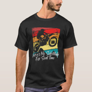 シートタイムダートバイクRaciの代わりがない Tシャツ