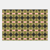 シートパターン（の模様が）あるの折り返し ラッピングペーパーシート (正面2)