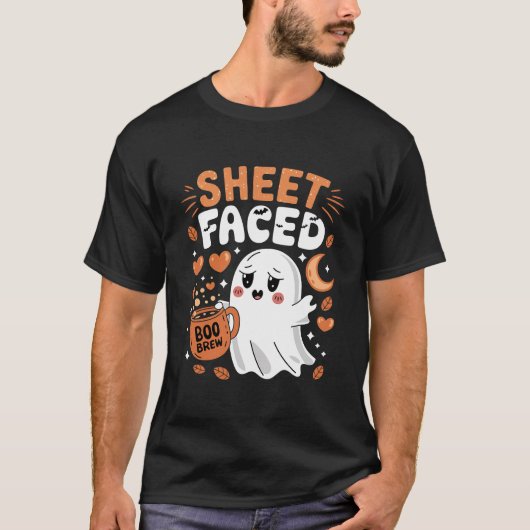 シートフェイスBoo Brew Tシャツ (正面)