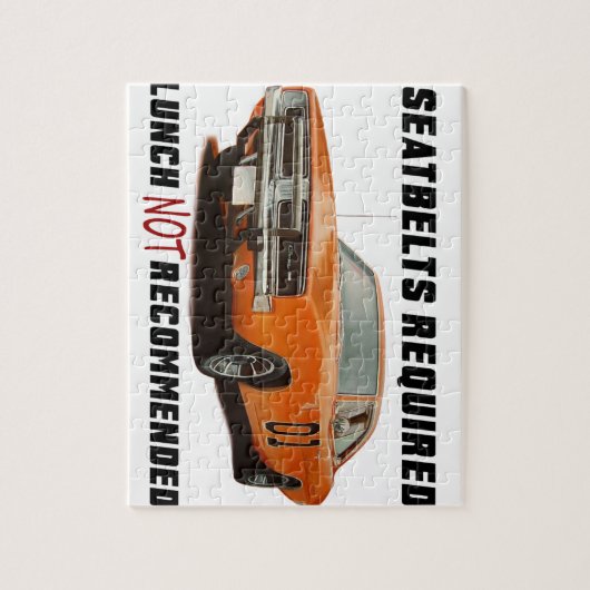 シートベルトの必須の充電器 ジグソーパズル (縦)