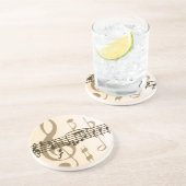 シートミュージックコースター コースター (側面)