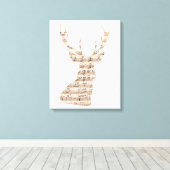 シートミュージックディアーラップ キャンバスプリント (インサイチュ (ウッドフロア))