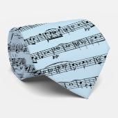 シートミュージックデザインオンブルー ネクタイ (ロール)