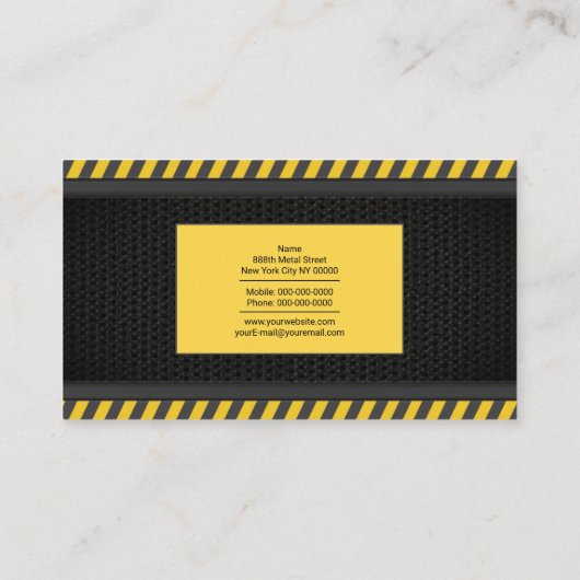 シートメタル 名刺 (裏面)