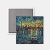 シートル宇宙ニードルインゴッホスタイル マグネット (正面/裏面)