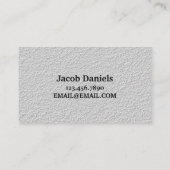 シートロック&ドライウォール建築名刺 名刺 (裏面)