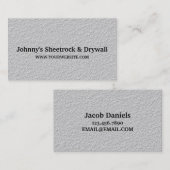 シートロック&ドライウォール建築名刺 名刺 (正面/裏面)