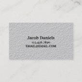 シートロック&ドライウォール建築名刺 名刺 (裏面)