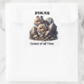 シート上の複数のパイカ スクエアシール (バッグ)