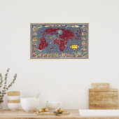 シート1-8：エアフランス ポスター (キッチン)