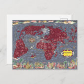 シート1-8:エアフランス ポストカード (正面/裏面)