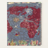 シート1～8:エールフランス プランナー手帳 (裏面)