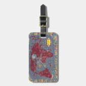 シート1-8: エールフランス ラゲッジタグ (正面縦)