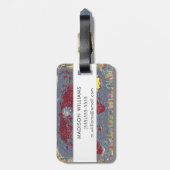 シート1-8: エールフランス ラゲッジタグ (裏面縦)