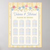 シードされた花種パケットデザイン ポスター (正面)