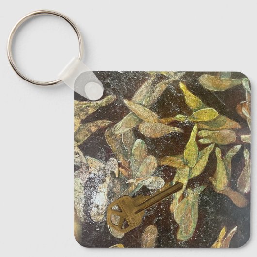 シードと鍵キーチェーン キーホルダー (正面)