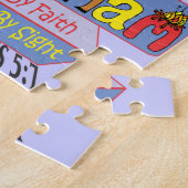 シードオブアブラハム© - Esp & Eng ジグソーパズル (側面)