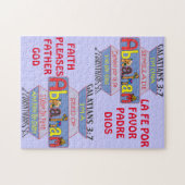 シードオブアブラハム© - Esp & Eng ジグソーパズル (横)