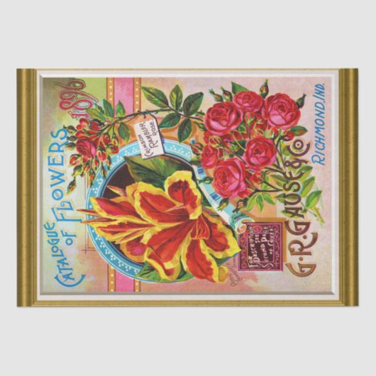 シードカバーカタログ1896 Richmond Indiana 薄葉紙 (正面)