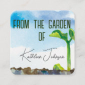 シードガーデナー名刺 スクエア名刺 (正面)