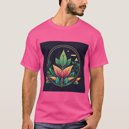 シードショップTシャツデザインのロゴ Tシャツ (正面)