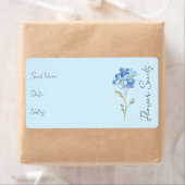 シードパケットのシール |フラワーシードパケットラベル ラベル (インサイチュ)