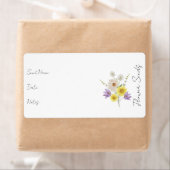 シードパケットのシール |フラワーシードパケットラベル ラベル (インサイチュ)