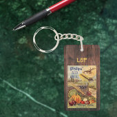 シードパケットカタログファームヴィンテージベジモノグラム キーホルダー