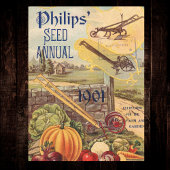 シードパケットカタログベジタブルファーム1901ヴィンテージ 薄葉紙