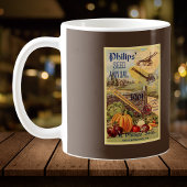 シードパケットカタログ植物農園ヴィンテージイニシャル コーヒーマグカップ