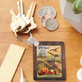 シードパケットカタログ農業ヴィンテージ野菜 キーホルダー