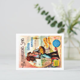 シードパケットポストカード。 ポストカード