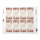 シードパケットラベル結婚式の引き出物 ラベル (フルシート)